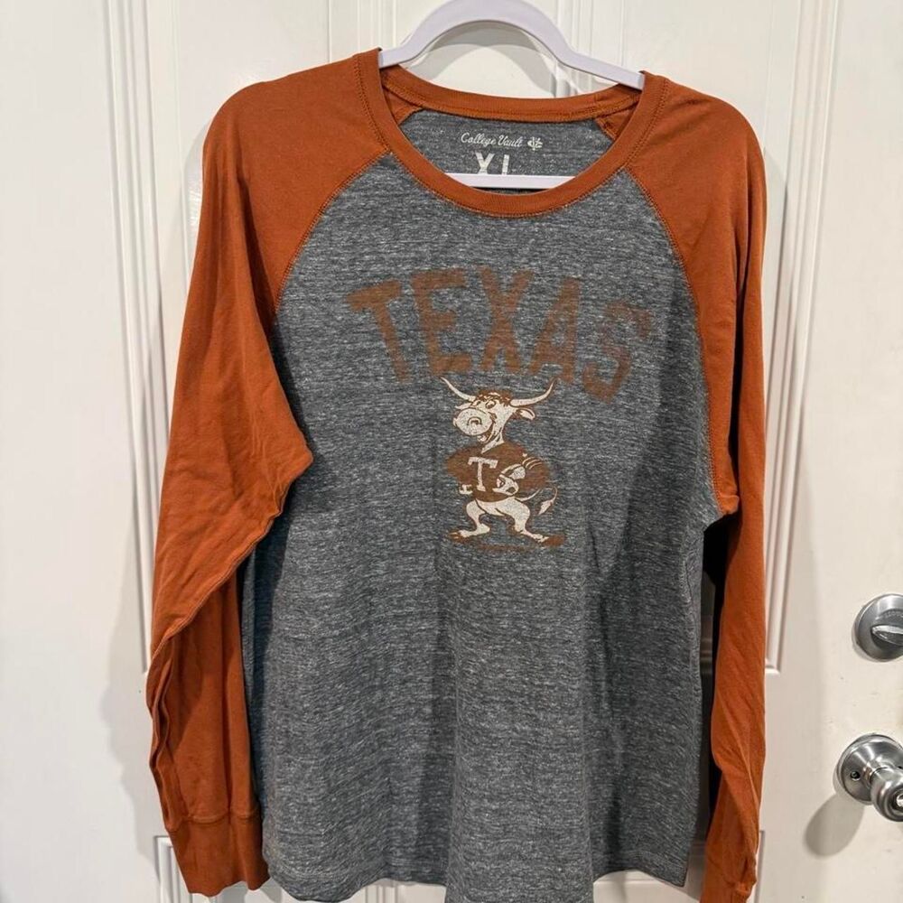 Unbranded Men's Grey and Orange Shirt